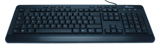MediaRange Tastatur kabelgebunden MROS102 schwarz