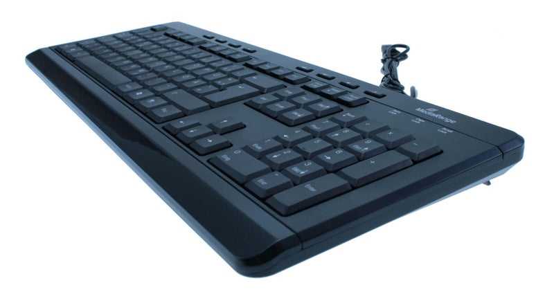 MediaRange Tastatur kabelgebunden MROS102 schwarz