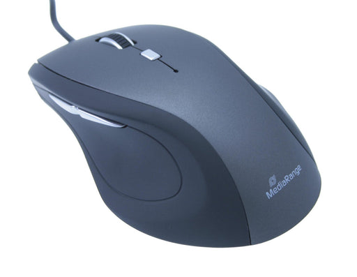 MediaRange MROS202 Maus kabelgebunden schwarz, grau
