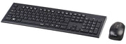 Hama Tastatur-Maus-Set kabellos Cortino schwarz