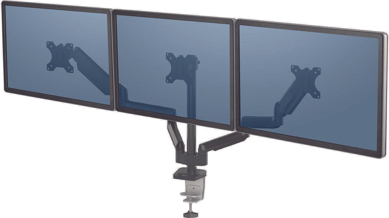 Fellowes Monitor-Halterung Platinum Series Triple schwarz