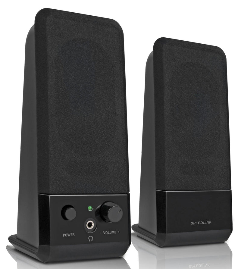 Speedlink EVENT Stereo Lautsprecher, schwarz