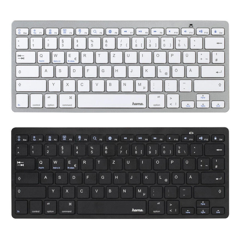 Hama Tastatur kabellos KEYALL X510 schwarz