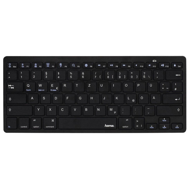 Hama Tastatur kabellos KEYALL X510 schwarz