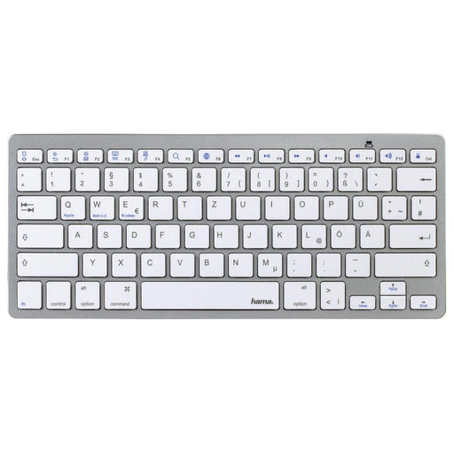 Hama Tastatur kabellos KEYALL X510 silber