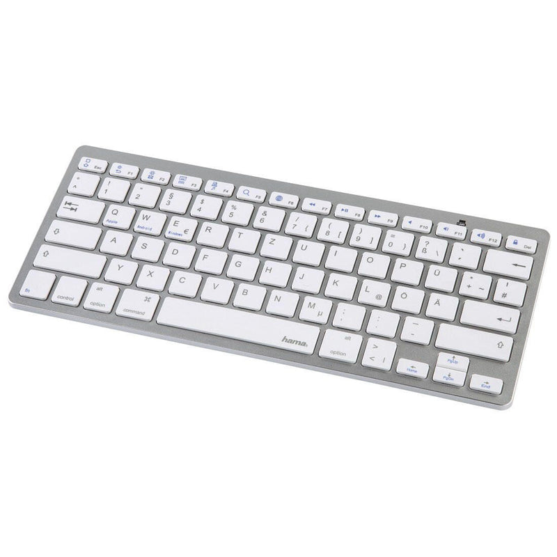 Hama Tastatur kabellos KEYALL X510 silber