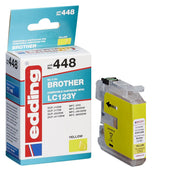 edding Druckerpatrone EDD-448 gelb kompatibel zu brother LC-123Y