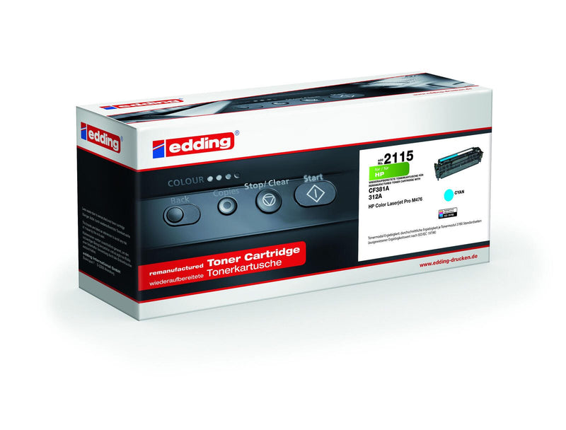 edding Toner EDD-2115 cyan kompatibel zu HP 312A (CF381A)