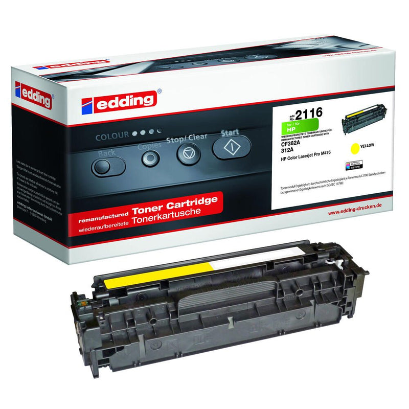 edding Toner EDD-2116 gelb kompatibel zu HP 312A (CF382A)