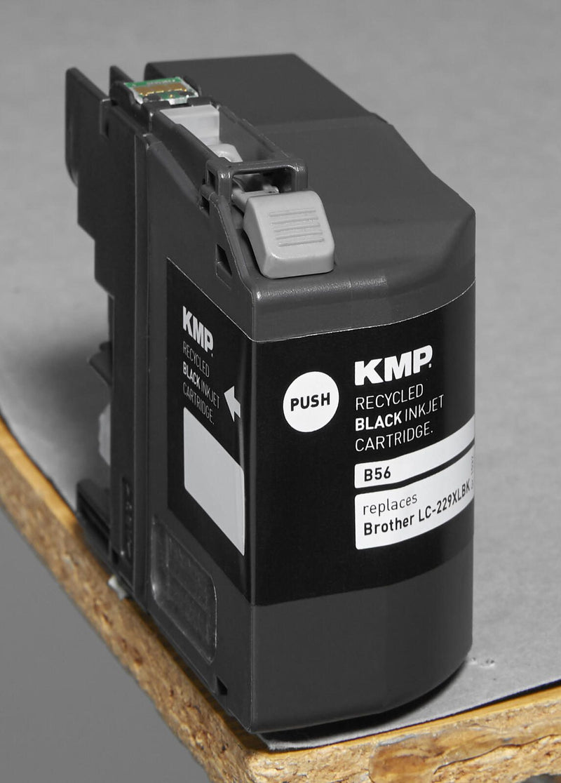 KMP Druckerpatrone B56 schwarz kompatibel zu brother LC-229XLBK