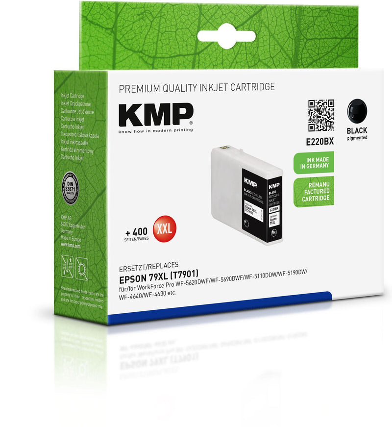 KMP Druckerpatrone E220BX schwarz kompatibel zu EPSON T7901XL