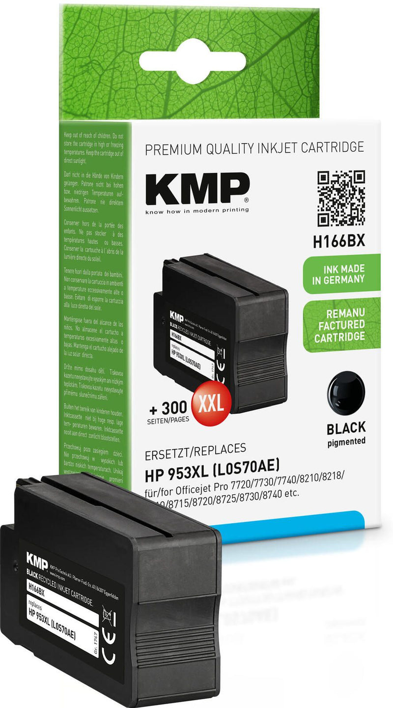 KMP Druckerpatrone H166BX schwarz kompatibel zu HP 953XL (L0S70AE)