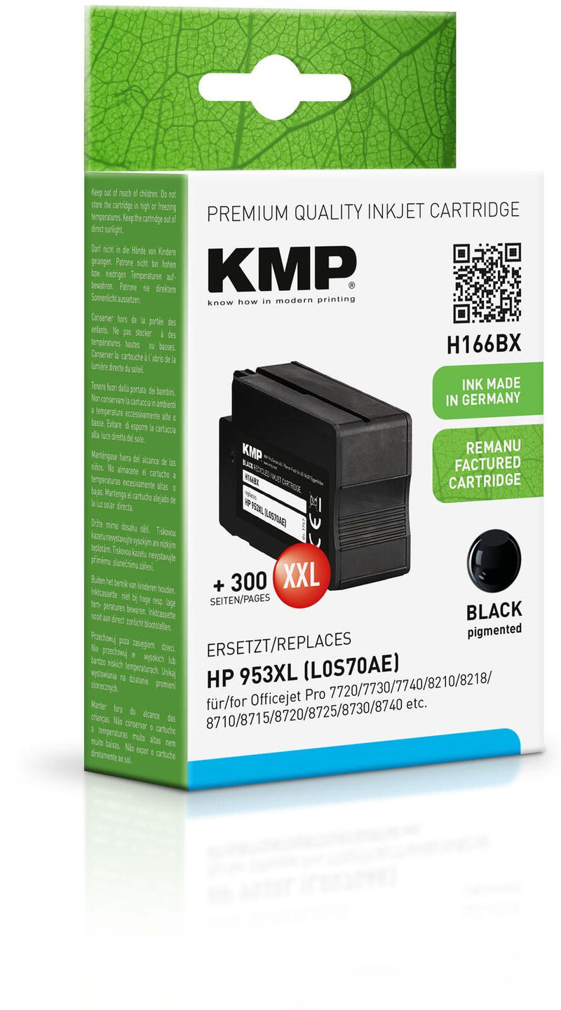 KMP Druckerpatrone H166BX schwarz kompatibel zu HP 953XL (L0S70AE)