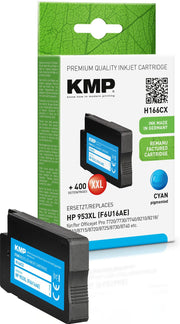 KMP Druckerpatrone H166CX cyan kompatibel zu HP 953XL (F6U16AE)