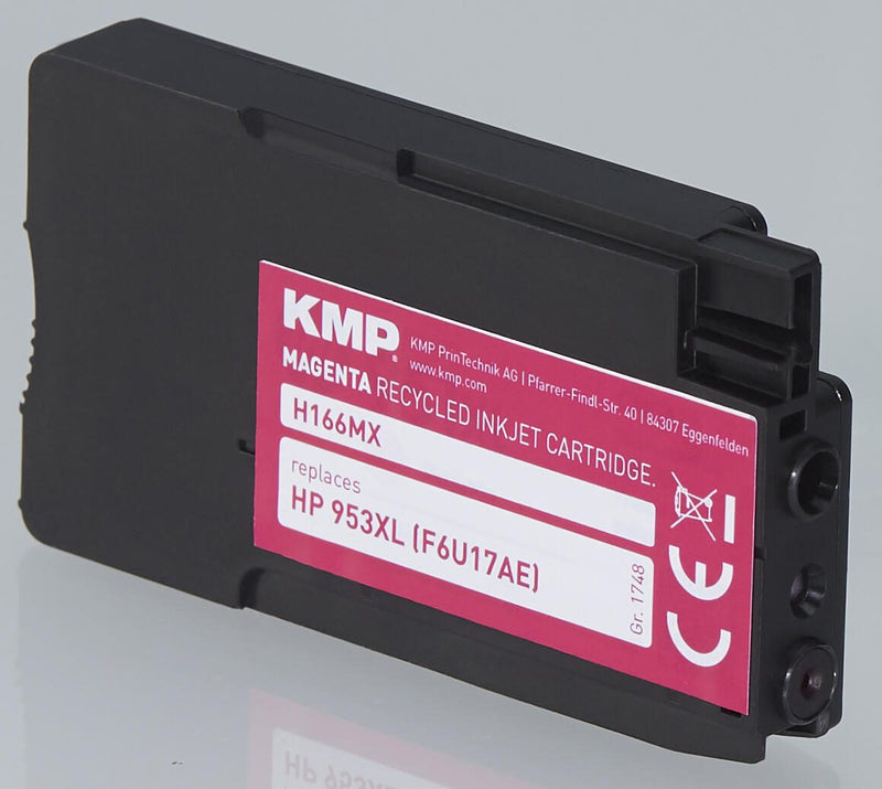 KMP Druckerpatrone H166MX magenta kompatibel zu HP 953XL (F6U17AE)