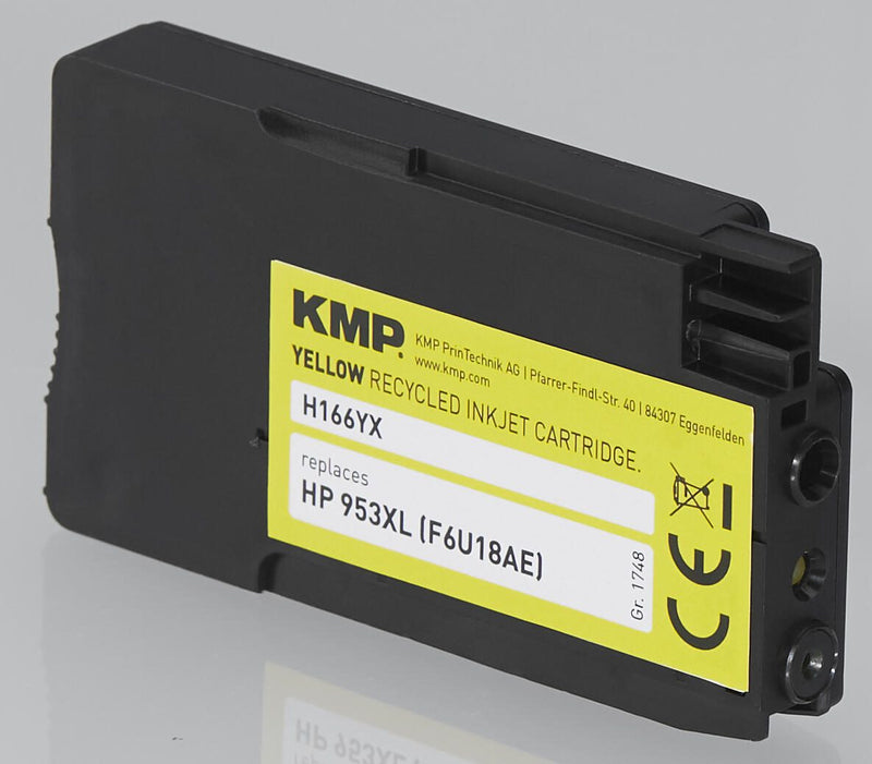 KMP Druckerpatrone H166YX gelb kompatibel zu HP 953XL (F6U18AE)