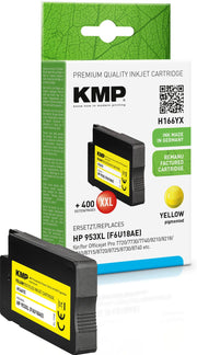 KMP Druckerpatrone H166YX gelb kompatibel zu HP 953XL (F6U18AE)