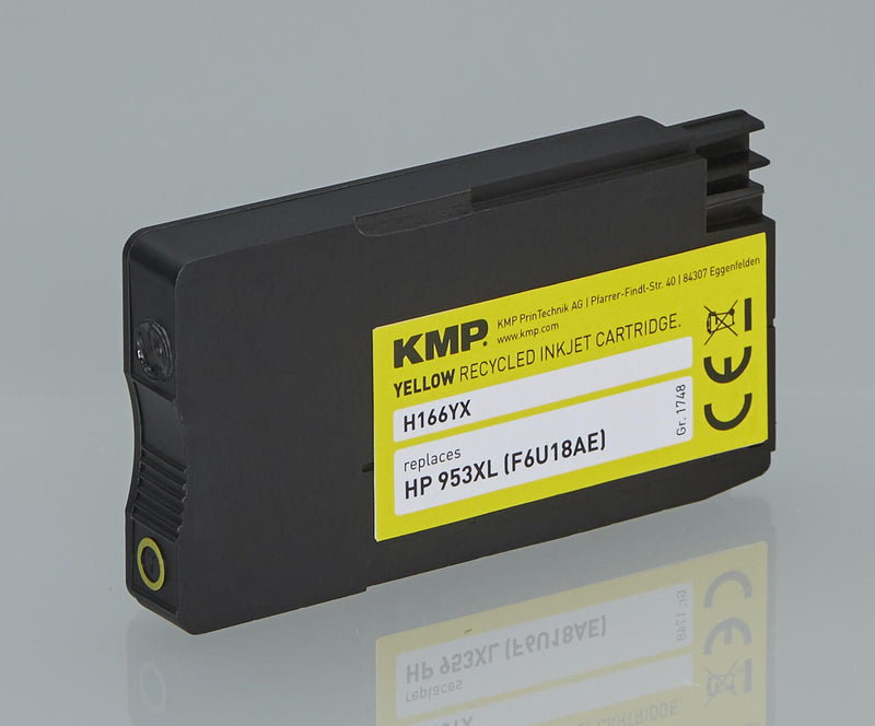 KMP Druckerpatrone H166YX gelb kompatibel zu HP 953XL (F6U18AE)