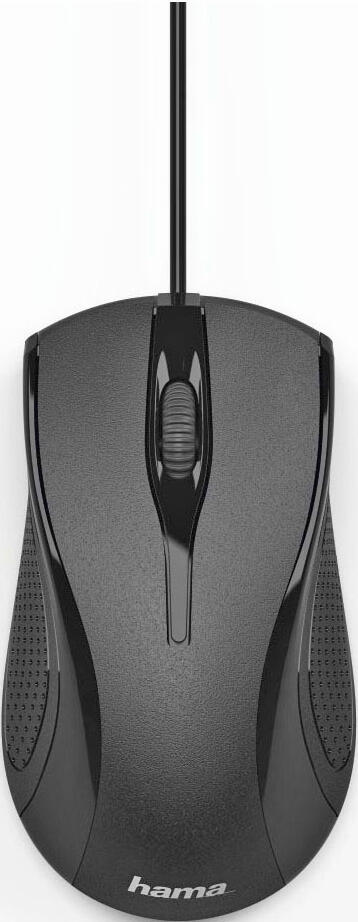 Hama MC-200 Maus kabelgebunden schwarz