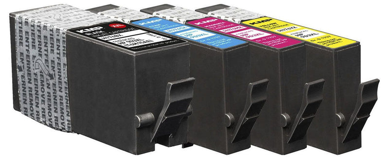 KMP Druckerpatronen H176VX schwarz, cyan, magenta, gelb kompatibel zu HP 903XL (3HZ51AE), 4er-Set