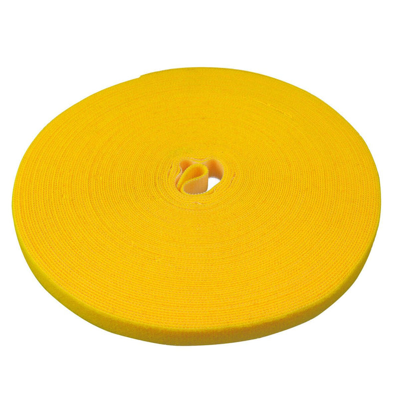 LABEL THE CABLE Klettband gelb