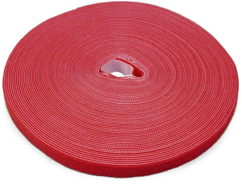 LABEL THE CABLE Klettband rot