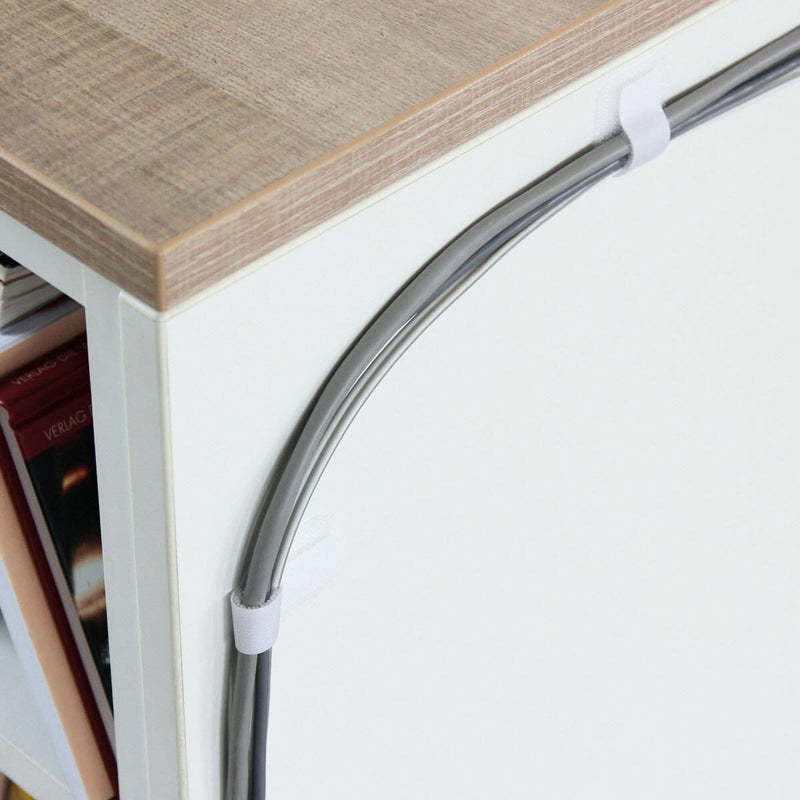 LABEL THE CABLE Klettkabelbinder weiß
