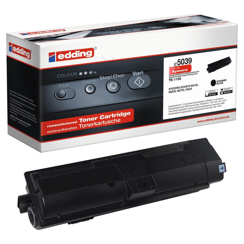 edding Toner EDD-5039 schwarz kompatibel zu KYOCERA TK-1150