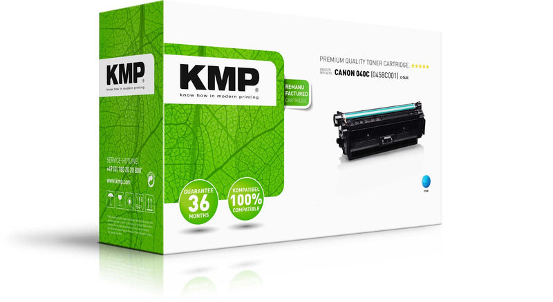 KMP Toner C-T42C cyan kompatibel zu Canon 040C