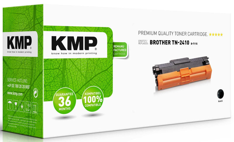 KMP Toner B-T67 schwarz kompatibel zu brother TN-2410