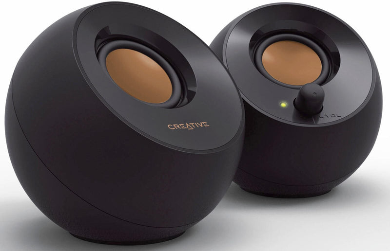 CREATIVE CREATIVE Pebble Lautsprecher schwarz
