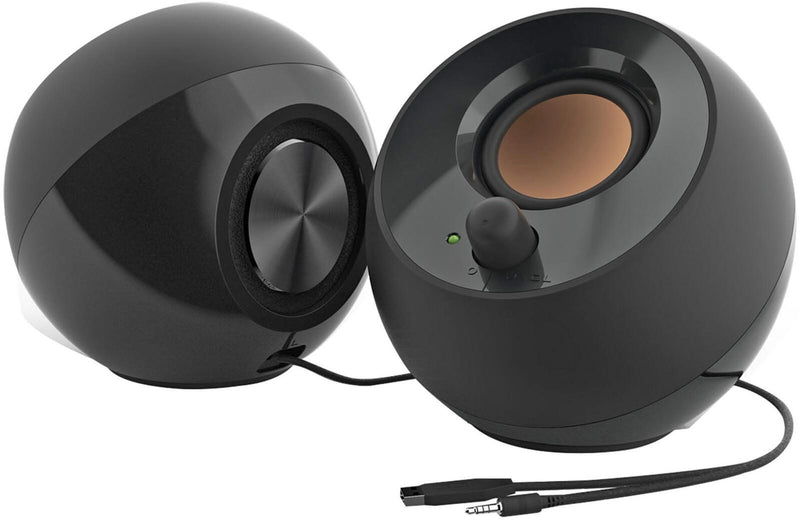 CREATIVE CREATIVE Pebble Lautsprecher schwarz