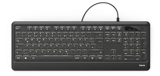 Hama Tastatur kabelgebunden KC-550 schwarz