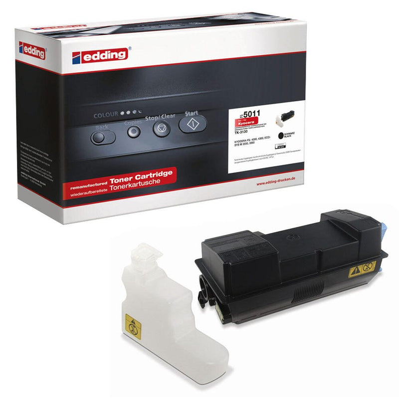 edding Toner EDD-5011 schwarz kompatibel zu KYOCERA TK-3130