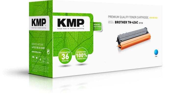 KMP Toner B-T118 cyan kompatibel zu brother TN-426C