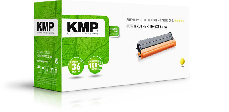 KMP Toner B-T120 gelb kompatibel zu brother TN-426Y