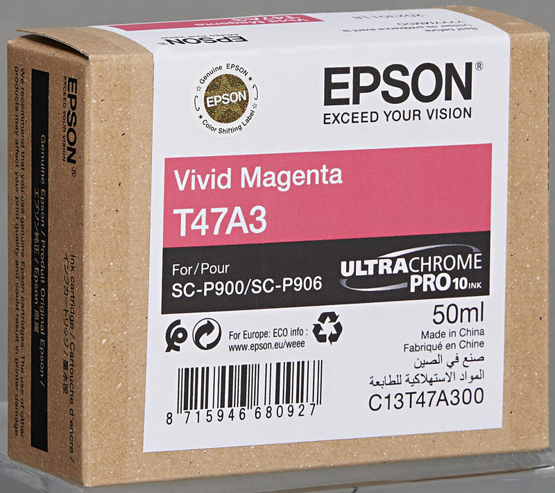 Epson Original Druckerpatrone T47A3 vivid magenta