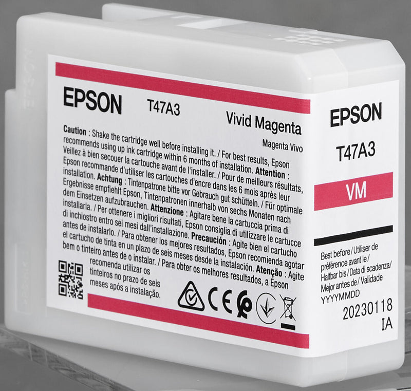 Epson Original Druckerpatrone T47A3 vivid magenta