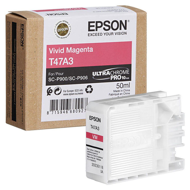 Epson Original Druckerpatrone T47A3 vivid magenta