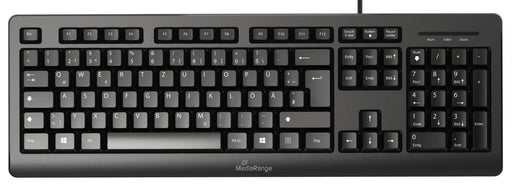 MediaRange Tastatur kabelgebunden MROS109 schwarz
