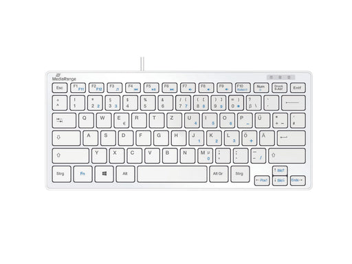 MediaRange Tastatur kabelgebunden MROS113 weiß