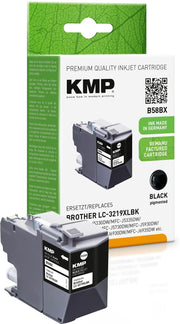 KMP Druckerpatrone B58BX schwarz kompatibel zu brother LC-3219XLBK