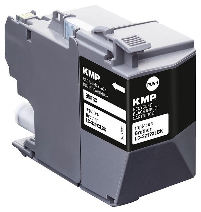 KMP Druckerpatrone B58BX schwarz kompatibel zu brother LC-3219XLBK