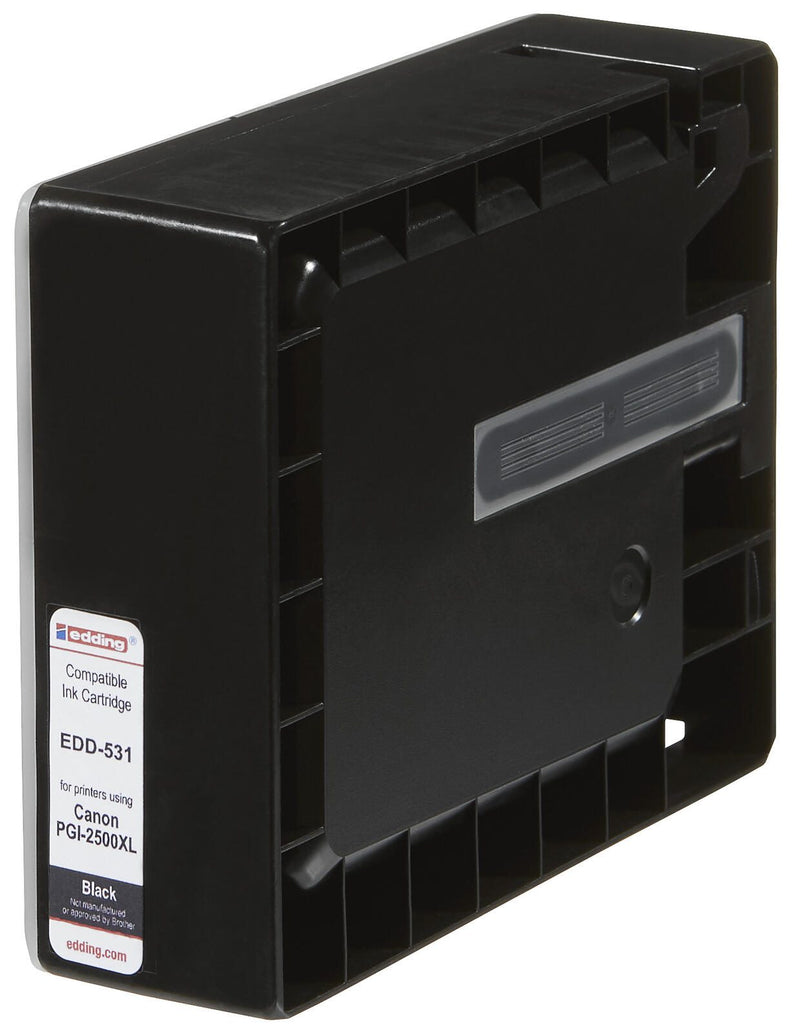 edding Druckerpatrone EDD-531 schwarz kompatibel zu Canon PGI-2500 XL BK