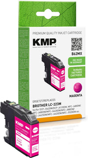 KMP Druckerpatrone B62MX magenta kompatibel zu brother LC-223M