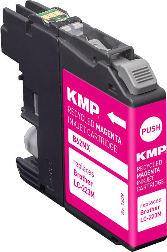KMP Druckerpatrone B62MX magenta kompatibel zu brother LC-223M