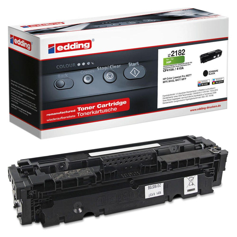 edding Toner EDD-2182 schwarz kompatibel zu HP 410A (CF410A)