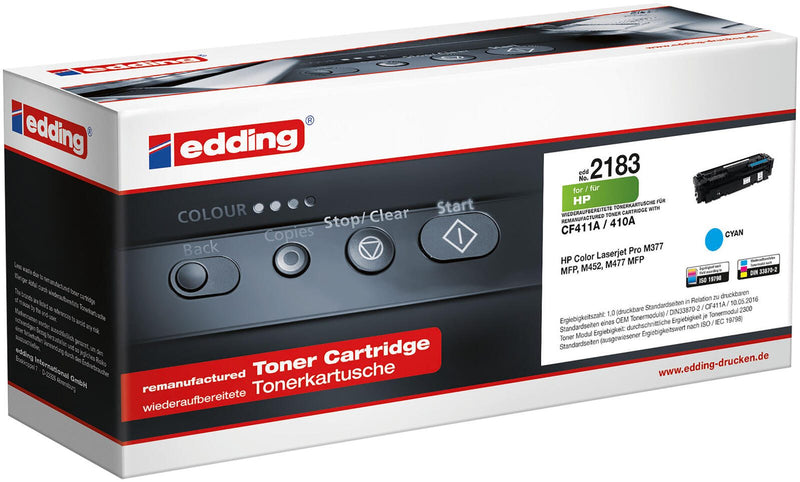 edding Toner EDD-2183 cyan kompatibel zu HP 410A (CF411A)