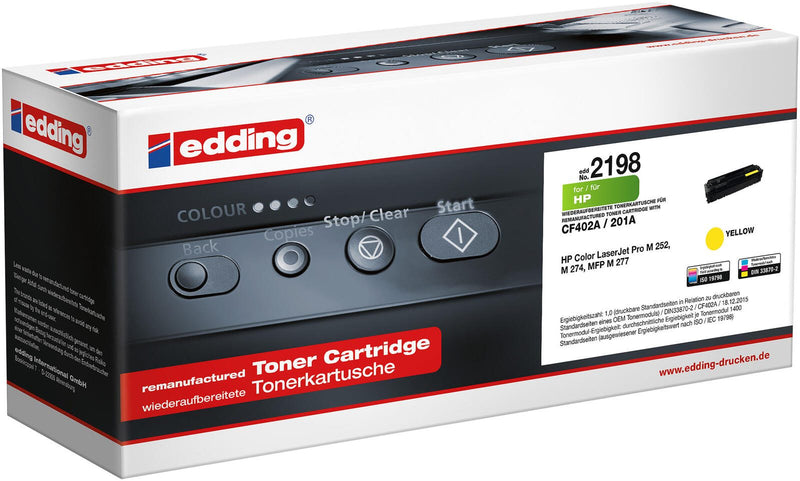 edding Toner EDD-2198 gelb kompatibel zu HP 201A (CF402A)