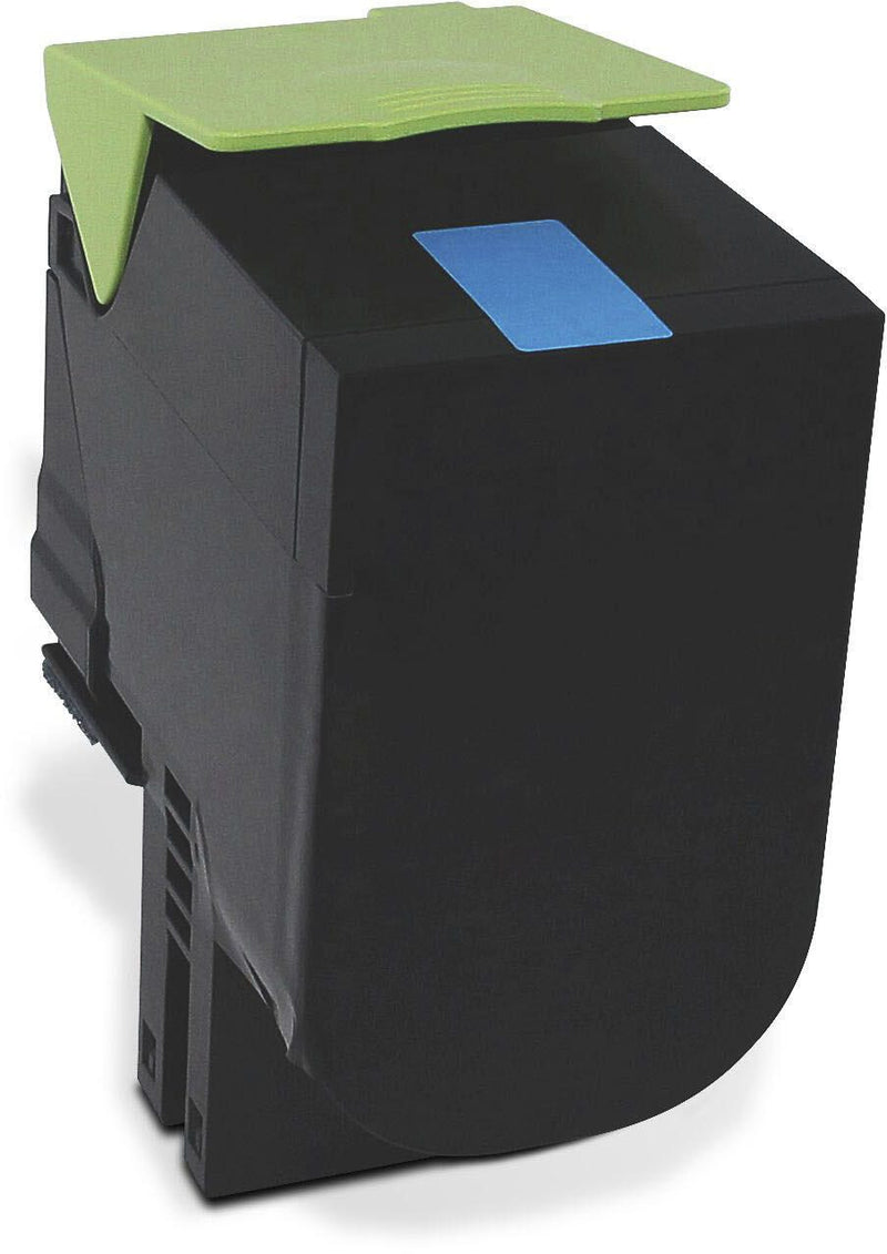 edding Toner EDD-6045 cyan kompatibel zu LEXMARK 80C2HC0
